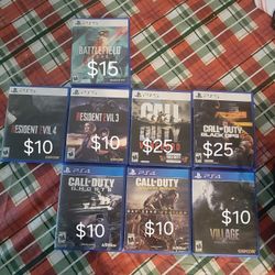 PS5/PS4 Games For Sale. Prices in the picture.  