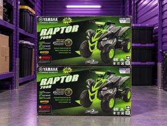 Yamaha Raptor 700R Kids Ride-On ATV – 2 Units