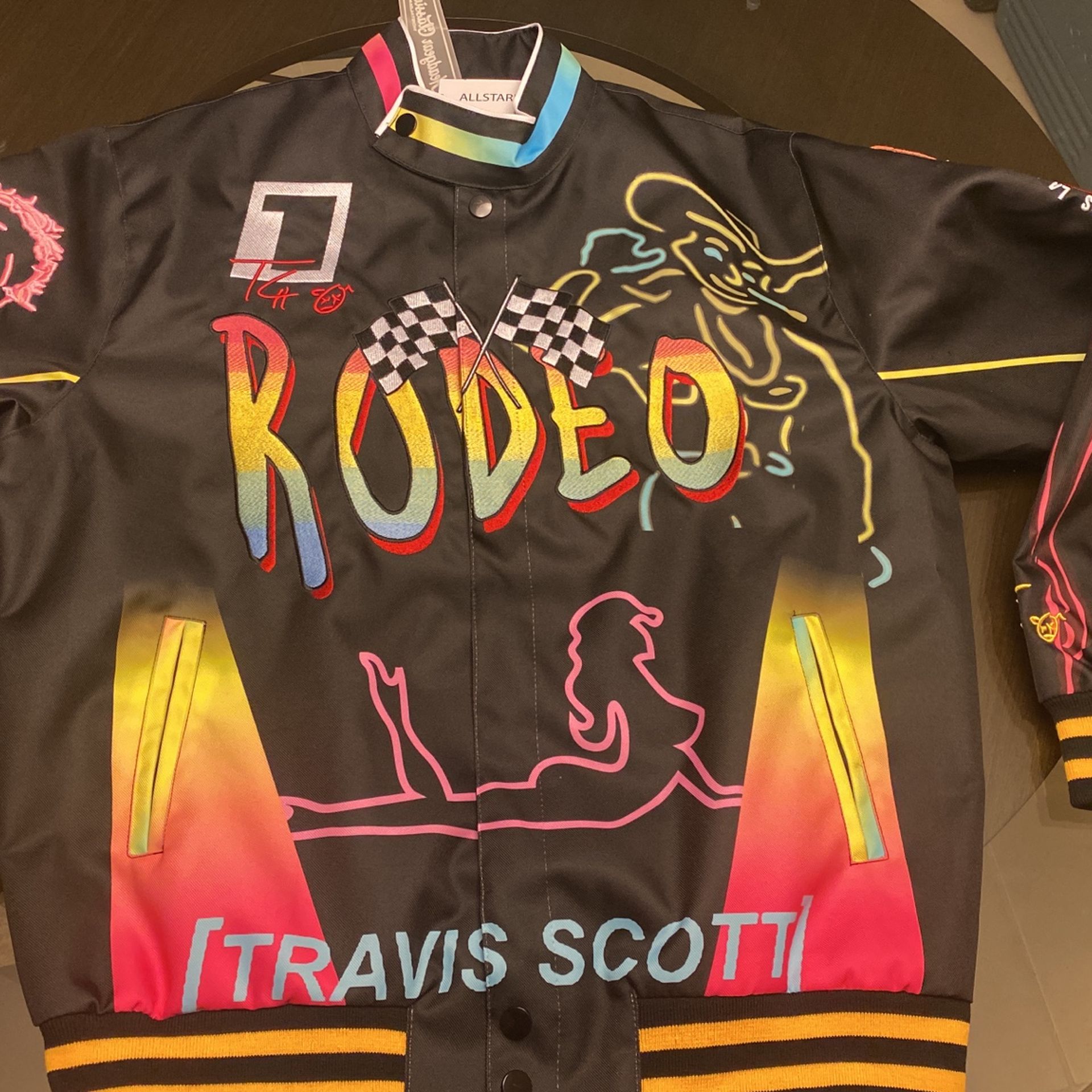 (New) Travis Scott (RODEO) NASCAR Themed FANAMATION jacket