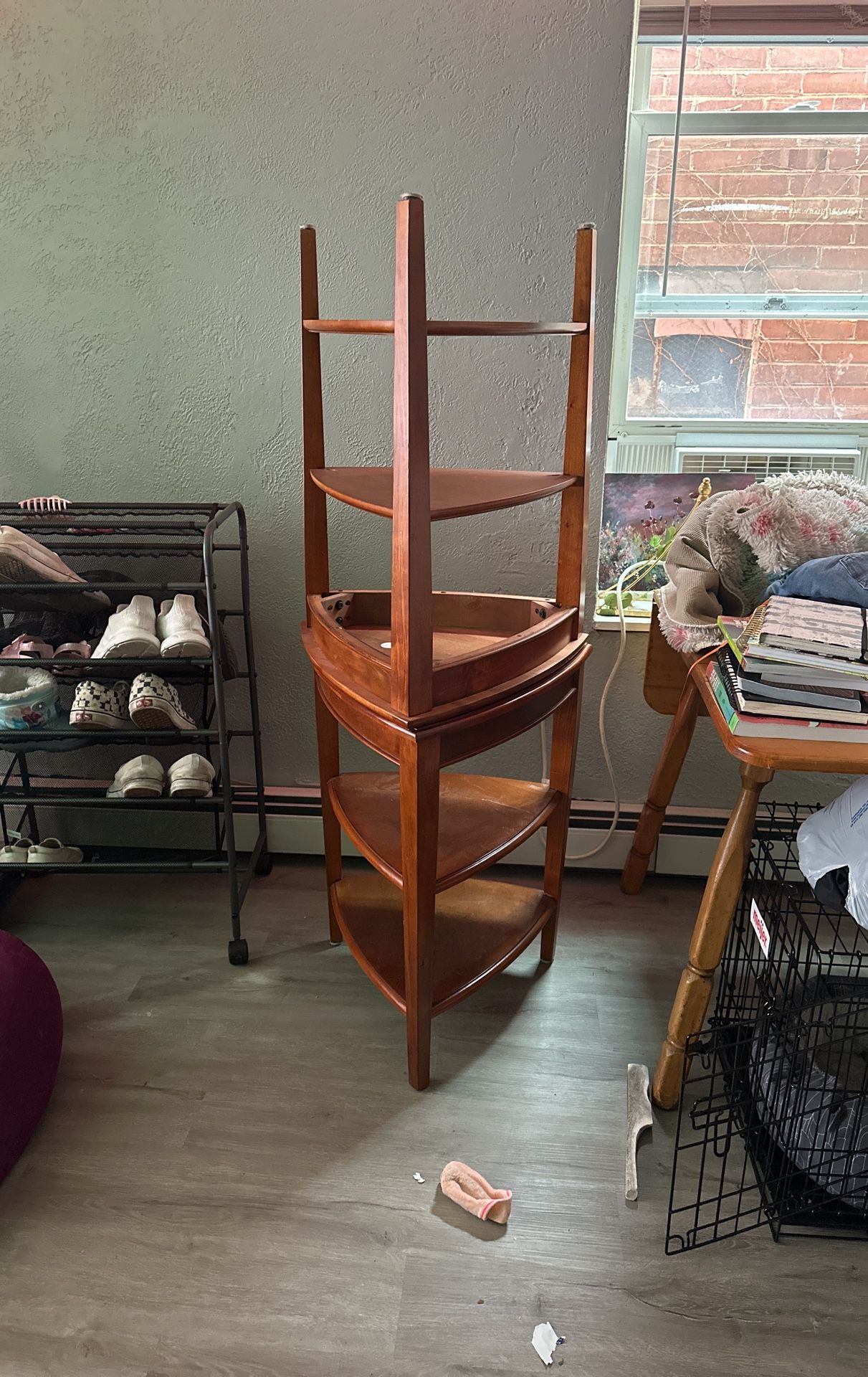 2 Wood End Tables