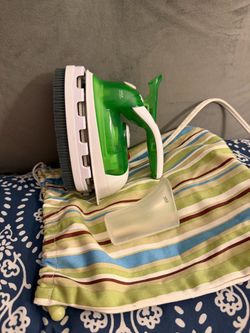 Avon Home Essentials Green Compact Steamer And Iron Travel Iron