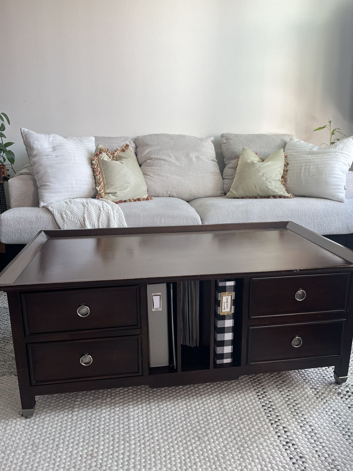 Solid Wood Antique Coffee Table
