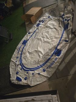 New raft and equipment