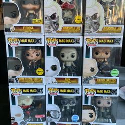 Mad Max Funko Pop Collection For Sale $