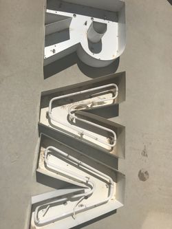 Metal Letters