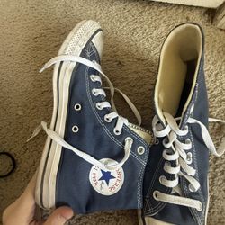 converse (navy) size 10W