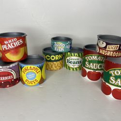 Melissa and Doug canned goods bundle