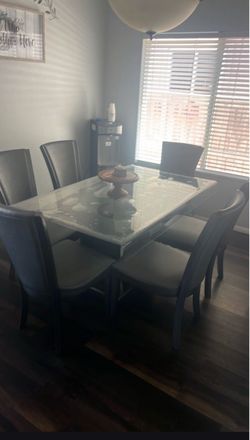 Glass table