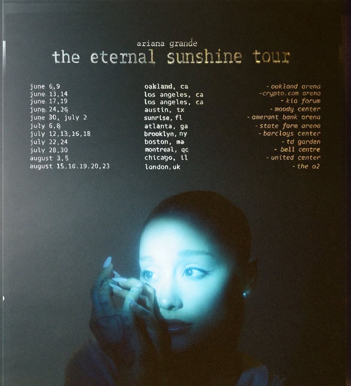 ariana grande ticket