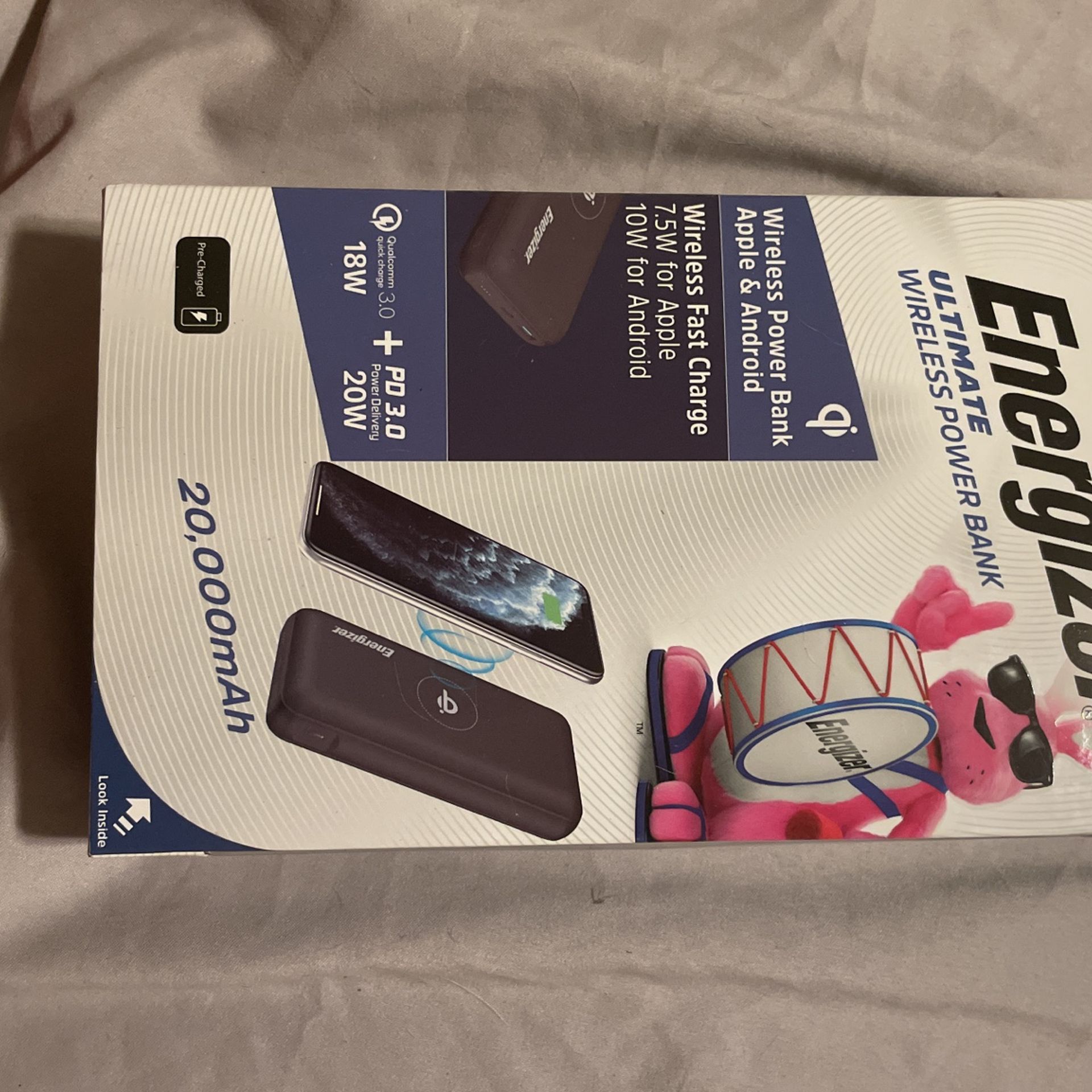 Wireless Power Bank - 20,000mAh $20 OBO