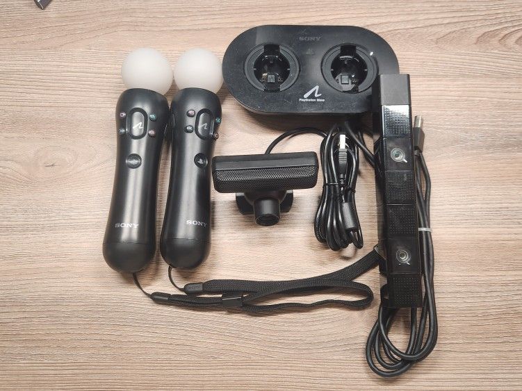 Playstation Move Controllers & Camera PS3 PS4