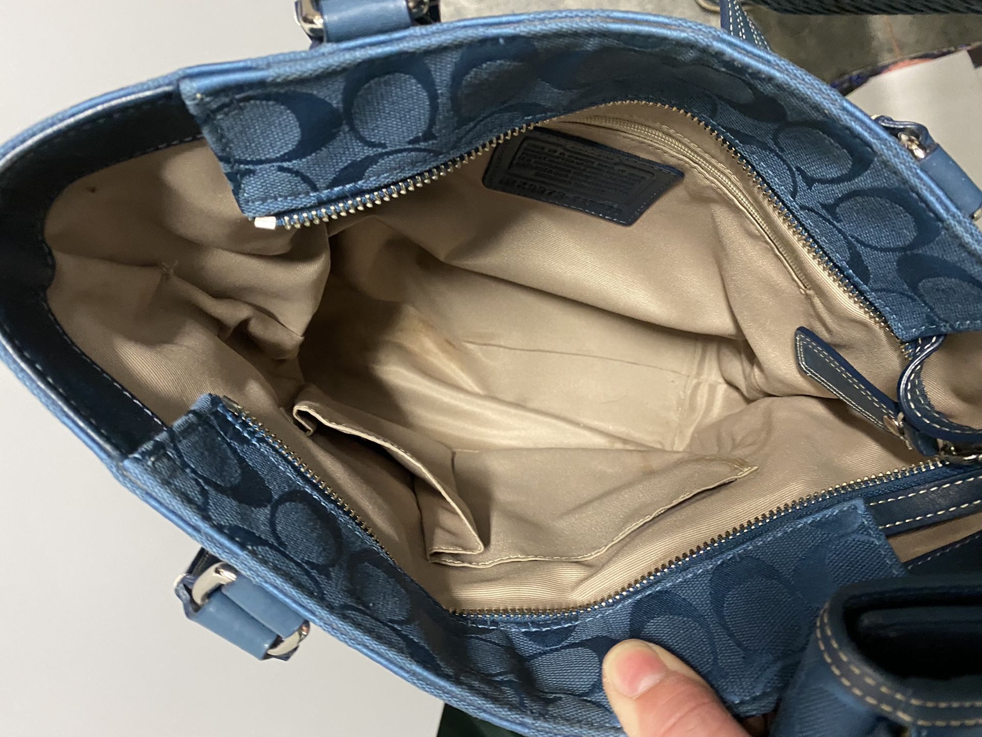 Blue coach Bag for Sale in Mooresville, NC OfferUp