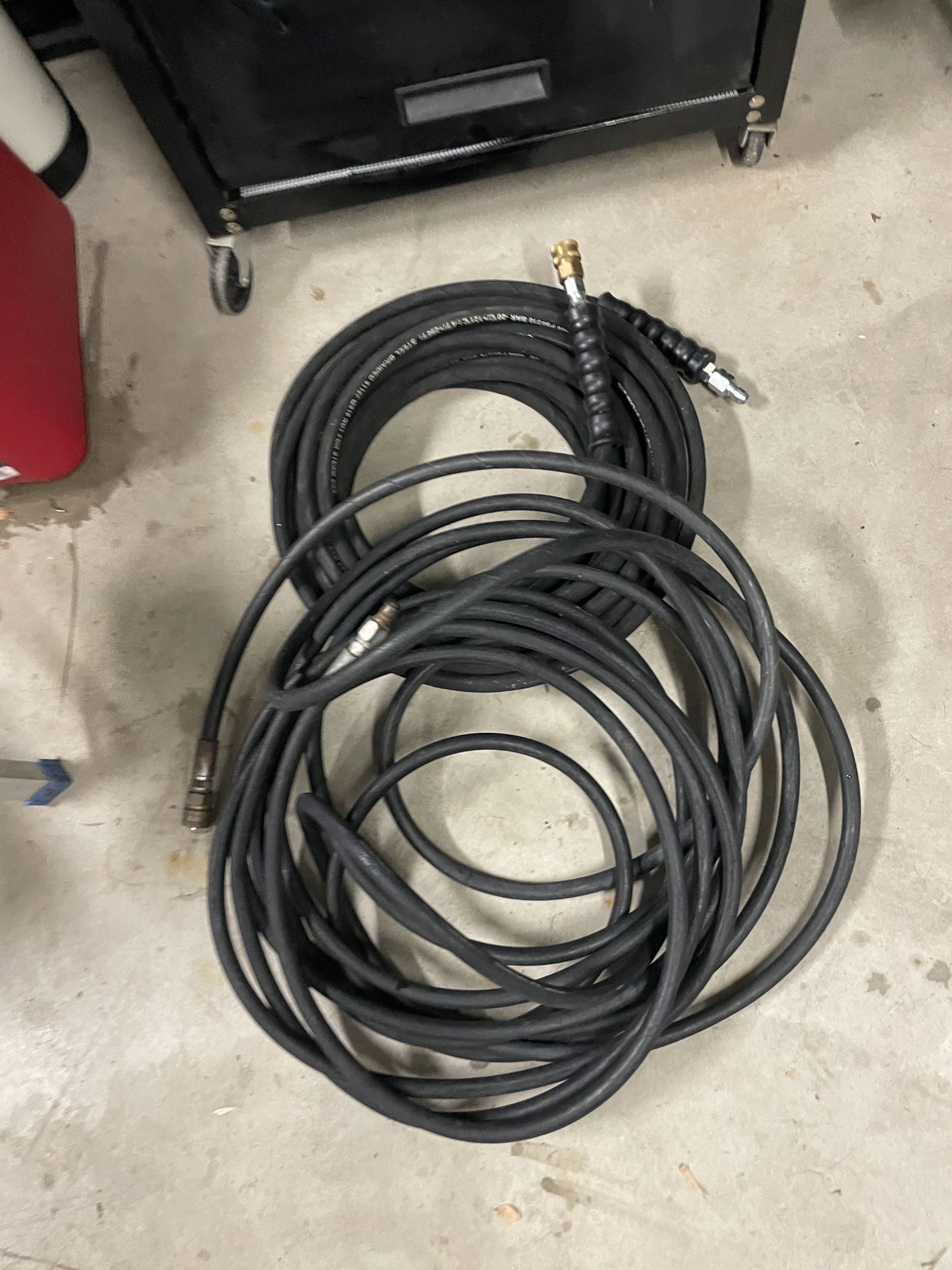 100ft (50+50) Pressure Washer Hose With Quick Connects Read Details For Prices