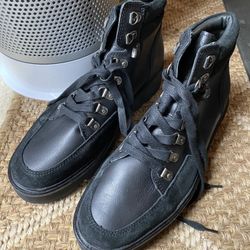 Leather Boots size 8M… Previously Store display New no box unused…