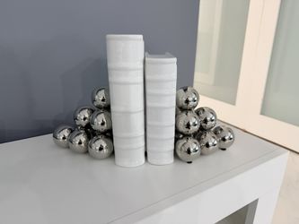 Stainless Steel Bookends