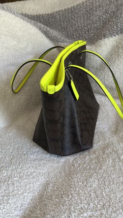 Coach neon bag cheap