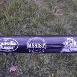 Rare
South Bend Silver Hawks Back Louisville Slugger Promotional 30"