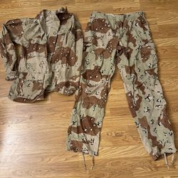 Camo Camouflage Pants and Shirt BOTH FOR 