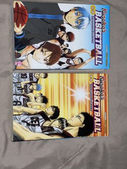  Manga Books Kurokos  Basketball Vol. 1-2 & 3-4