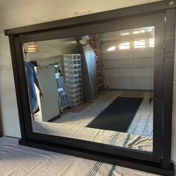 Black Dresser Mirror 