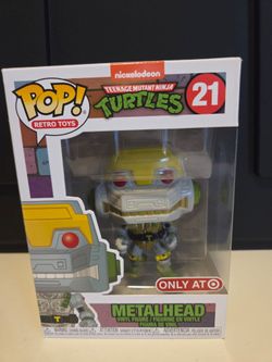 Metalhead Teenage Mutant Ninja Turtles TMNT #21 Funko Pop Retro Target Exclusive