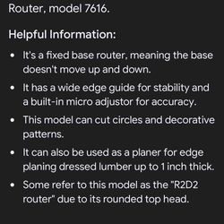 Black And Decker Router
