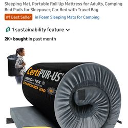 Memory Foam Camping Mattress Pad