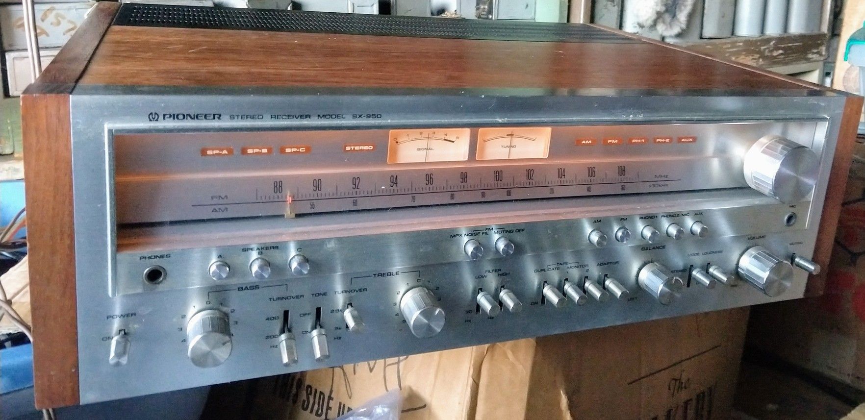 Pioneer Sx-950 Stereo Receiver In Seattle Works