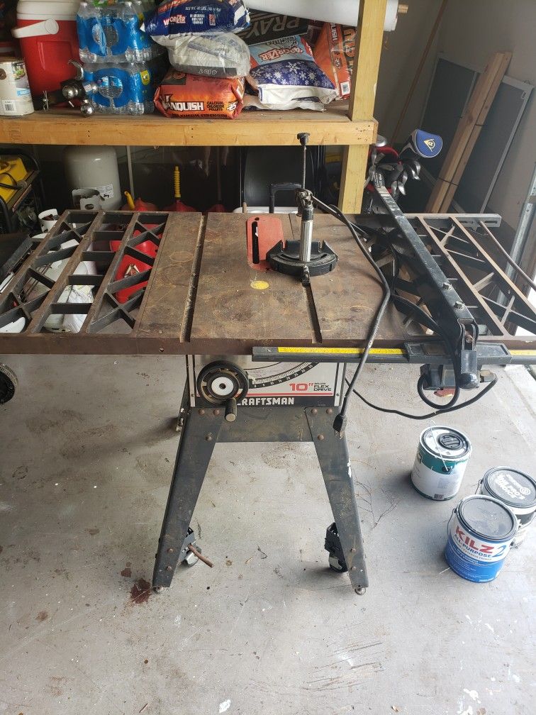Craftsman 10" Table Saw