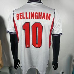 Engkand Home Bellingham #10 Fan Version Soccer Jersey Football Shirt 2026