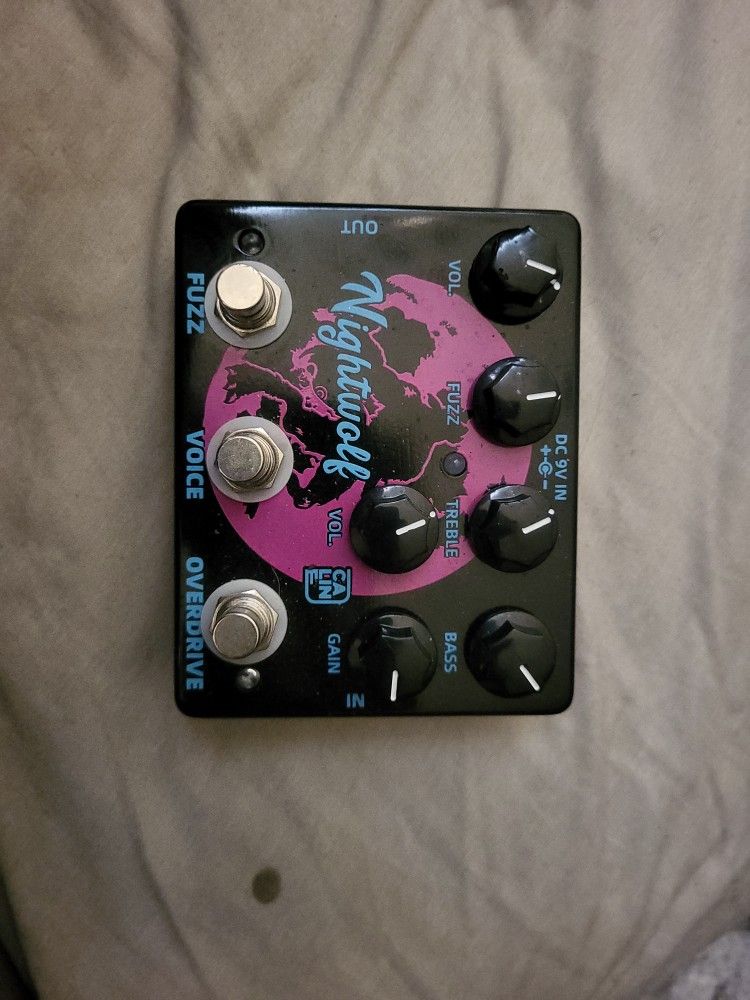 Caline Nightwolf Fuzz/Overdrive Multipedal