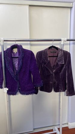Nice purple blazers