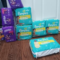 Pampers And Pull Ups 