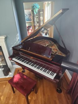 Pristine K. Kawai GM-12 Grand Piano – Mahogany, Moving Sale