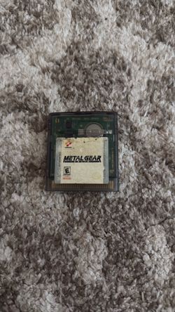 Metal gear solid for nintendo gameboy color