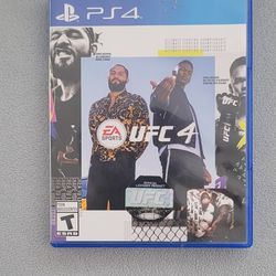 UFC 4. Ps4 & Ps5 Video Game!!