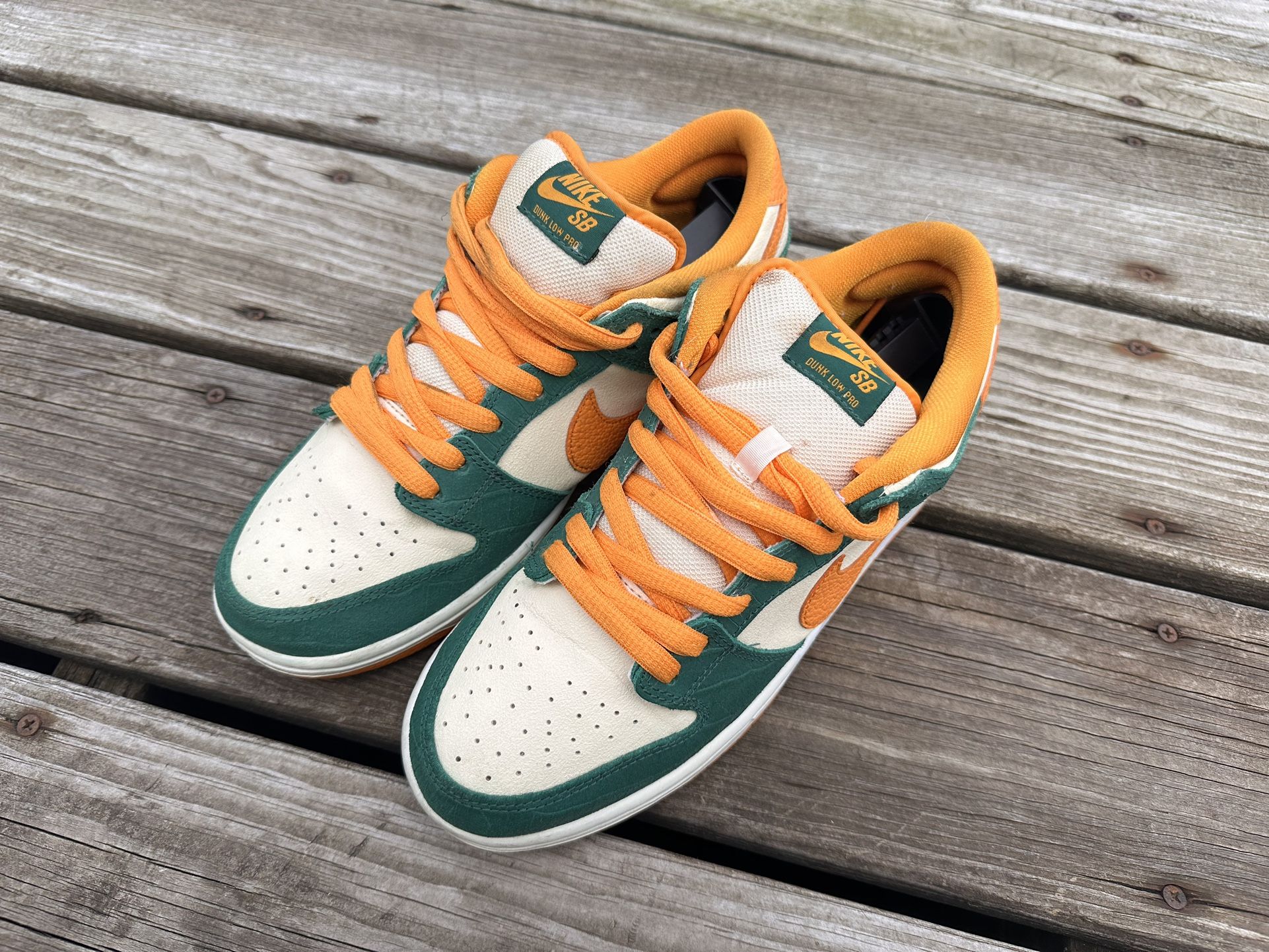 Nike SB Dunk Low Legion Pine Kumquat Shoes for Sale in Aurora, IL 