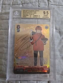 Weiss Schwarz Frieren Clumsy Birthday Stark SP BGS 9.5
