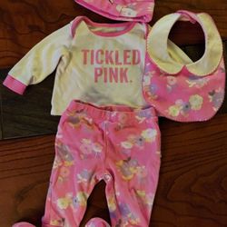 Baby Girl Tickled Pink Kate Spade Outfit 3 Month