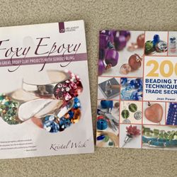 CRAFT BOOKS BEADING TECHNIQUES & GLAM BLING JEWELRY MAKING NEW