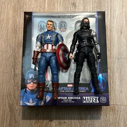 Mafex Captain America Winter Soldier 