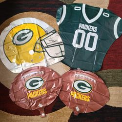 Green Bay Packers Balloons Football Balloons 