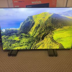 85 Tv Slight Blemish Bottom Left Corner Of Screen, Barely Noticeable $55 Down On Financing Six Month Warranty 85 Samsung Smart 4K Hdtv