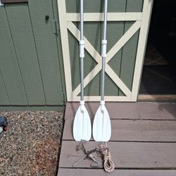 Oars And Anchor