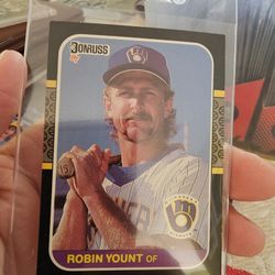 Robin Yount Paul Molitor '87 Donruss Baseball Cards 