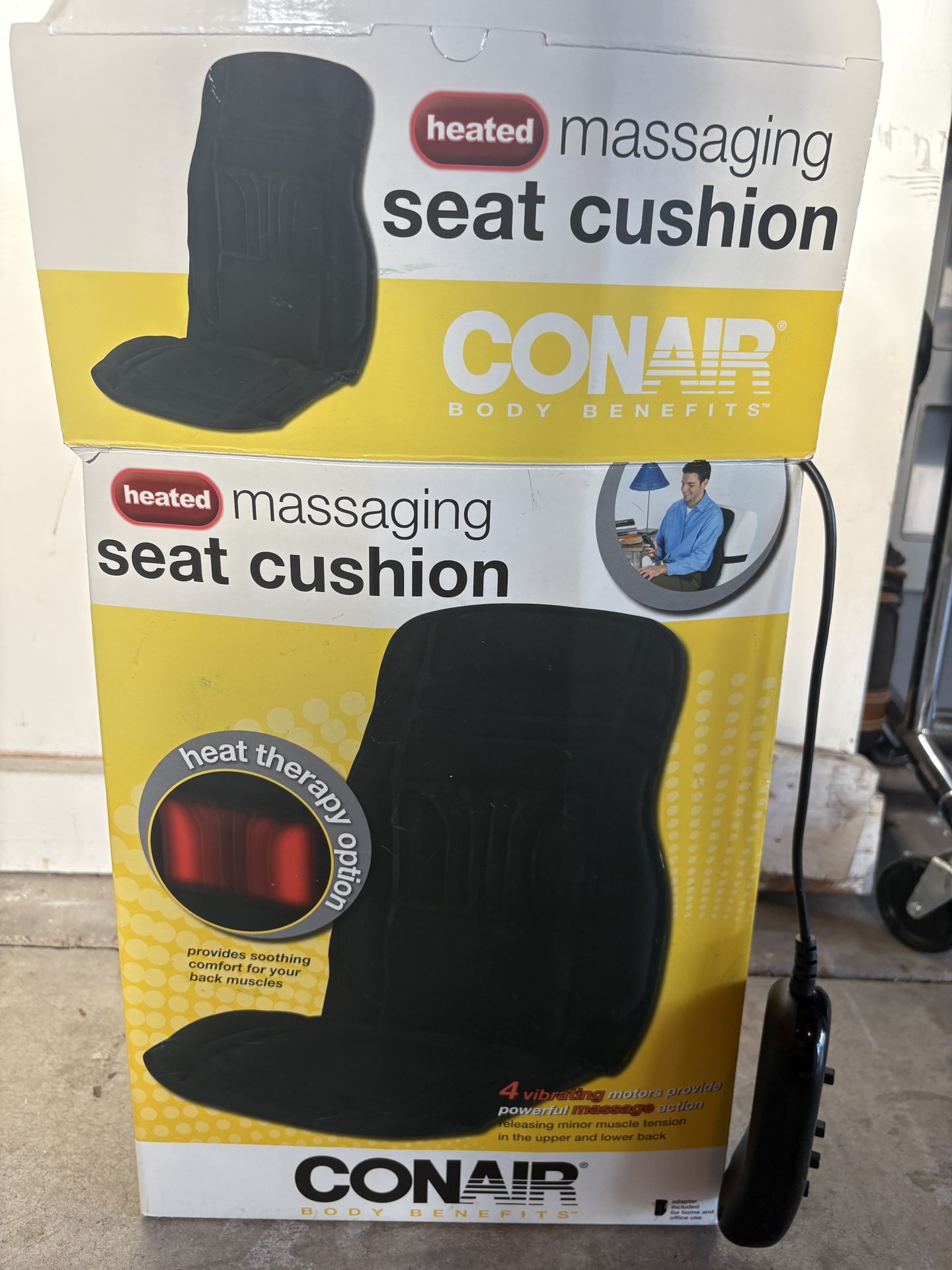 Seat Cushion With Warmer