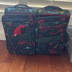 Two Kids’ Dinosaur Suitcases Children’s Luggage