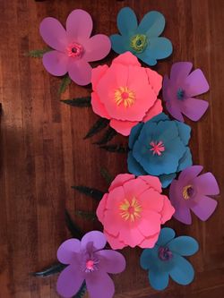 Paper flowers