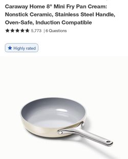NEW CARAWAY HOME 8" MINI FRY PAN
