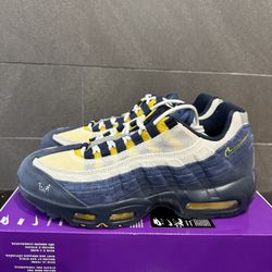 Nike SB Air Max 95 x Eric Koston Obsidian Speed Yellow HQ8492-400 Men's Size 9.5
